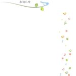 無料テンプレート フレーム素材・飾り枠 POP