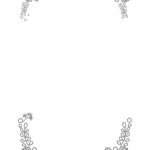 無料テンプレート フレーム素材・飾り枠 A4